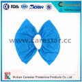 one-time used with packing 10pcs/bundle light blue PE shoe cover